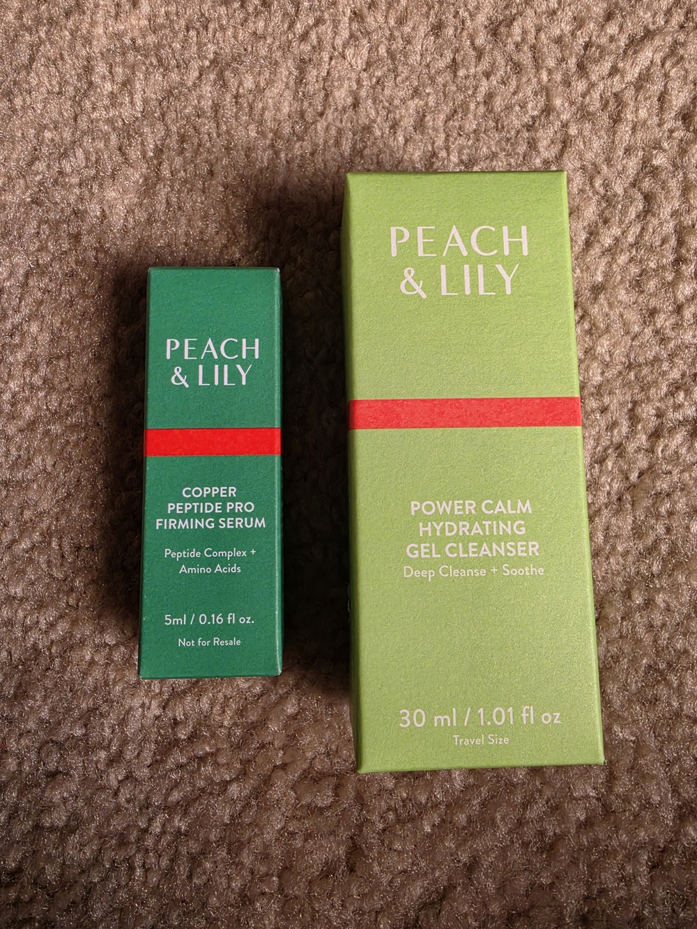 Power Calm Hydrating Gel Cleanser + Copper Peptide Pro Firming Serum $22 NEW
